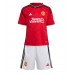 Lacne Dětský Futbalové dres Manchester United Casemiro #18 2023-24 Krátky Rukáv - Domáci (+ trenírky)